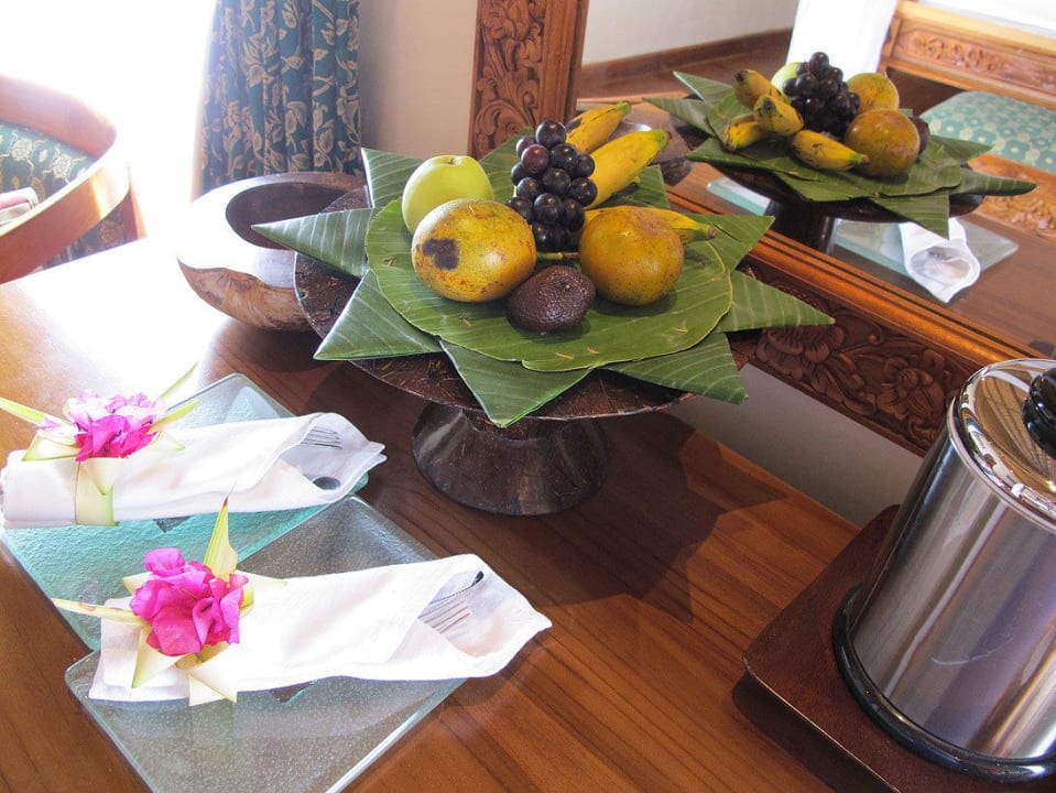 Begrüßungsobstteller Hotel Matahari Beach Resort & Spa