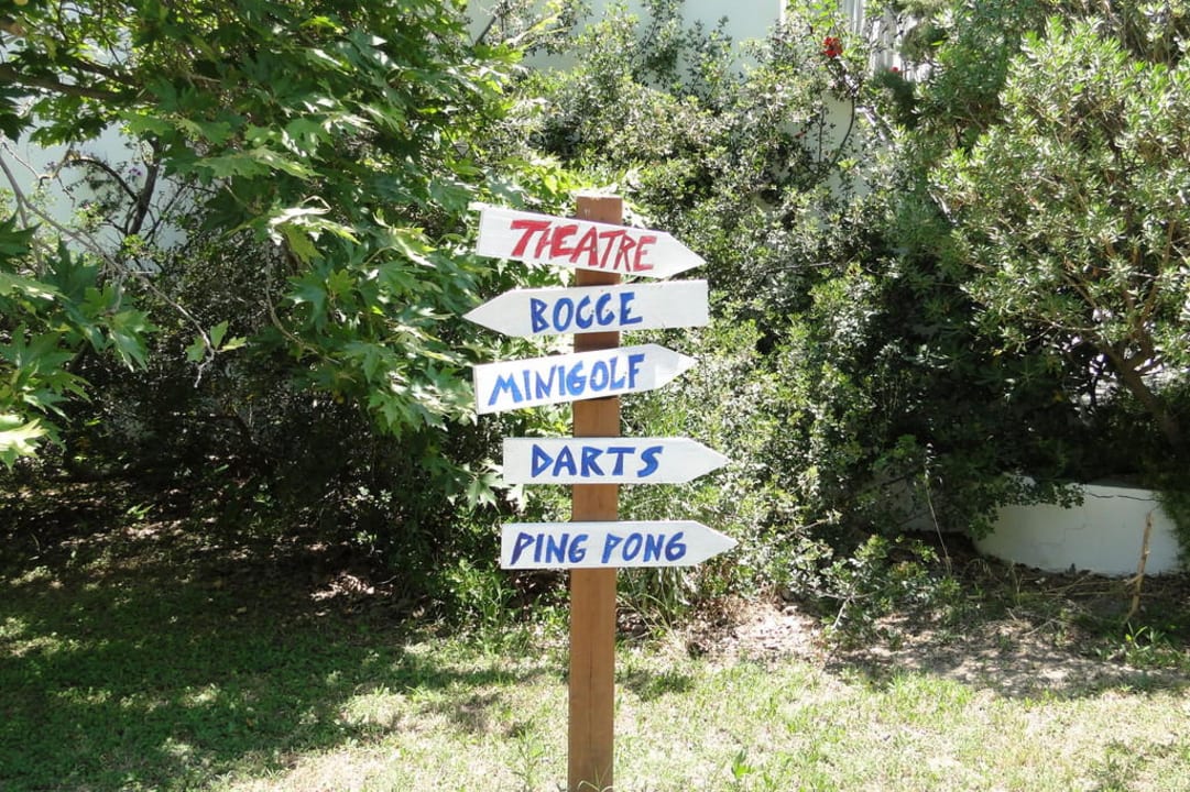 Große Anlagen verlangen Schilder Caravia Beach Hotel