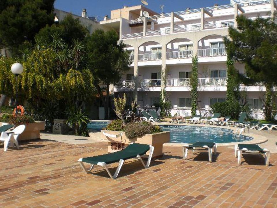 Liegen am Pool Aparthotel Houm Plaza Son Rigo