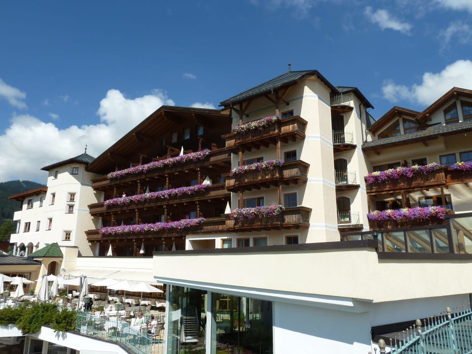 Rückansicht Wellnessresidenz Schalber