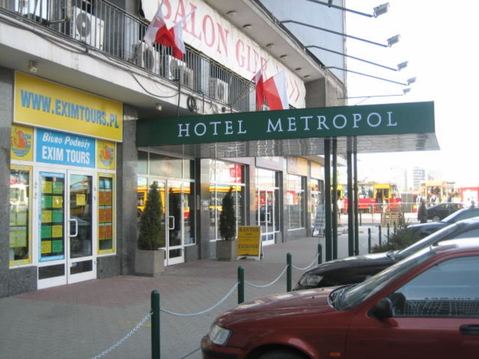 Hotel Metropol, Eingang Hotel Metropol