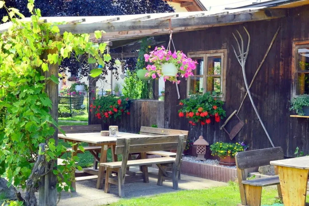 Gartenanlage Bauernhof Lacknerhof