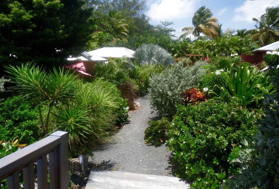 Gartenanlage Shambala Lodge