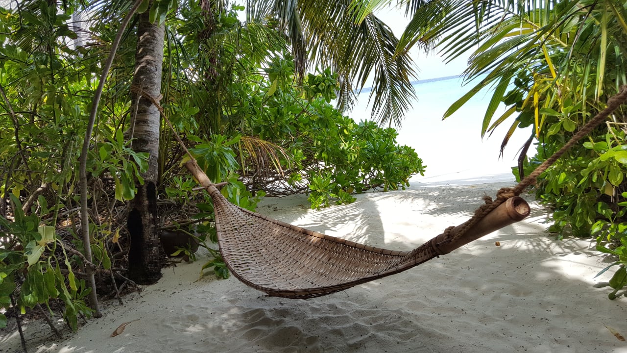 Gartenanlage Baros Maldives Resort