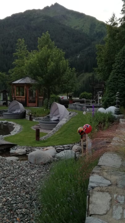 Gartenanlage Wanderhotel Taurerwirt