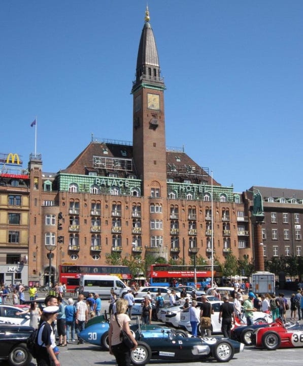 Square view Hotel Scandic Palace Copenhagen