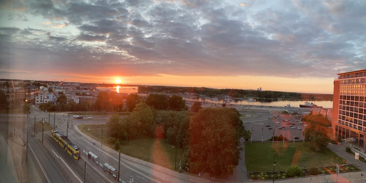 Ausblick ScanHotels City Rostock