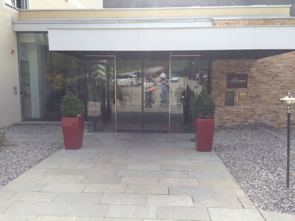 Eingang Hotel Relais & Chateaux Hanner
