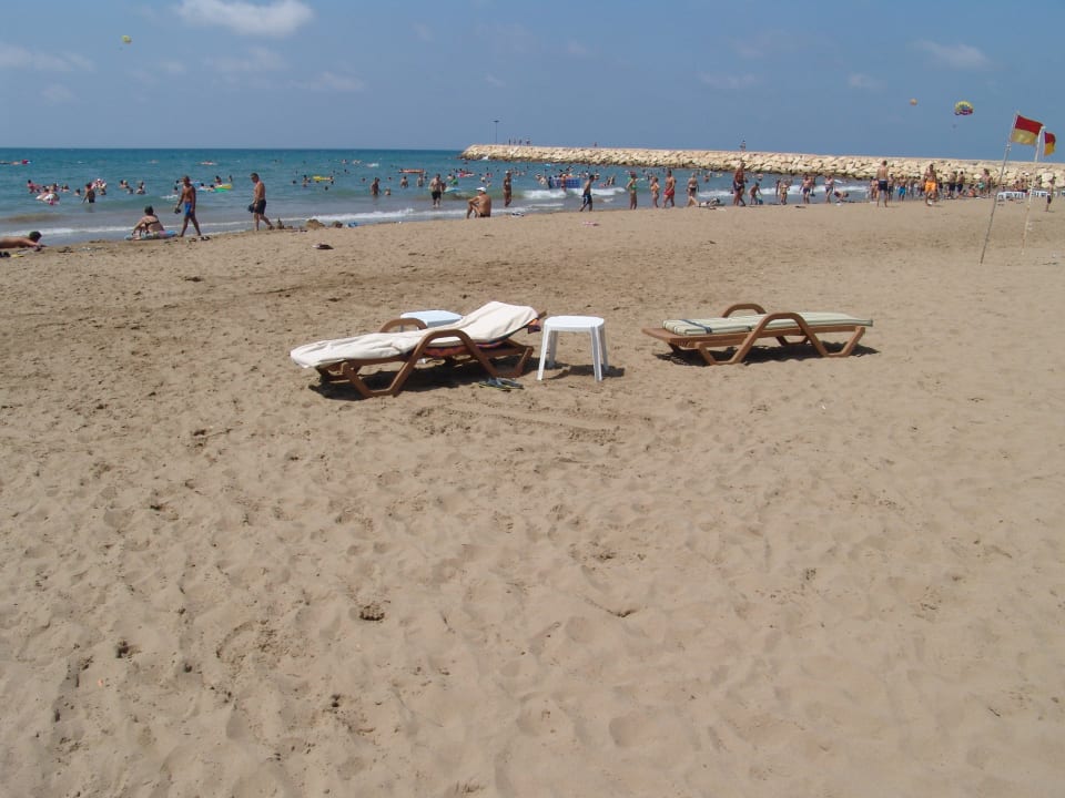 Schöne Sandstrand Aydinbey Kings Palace & Spa