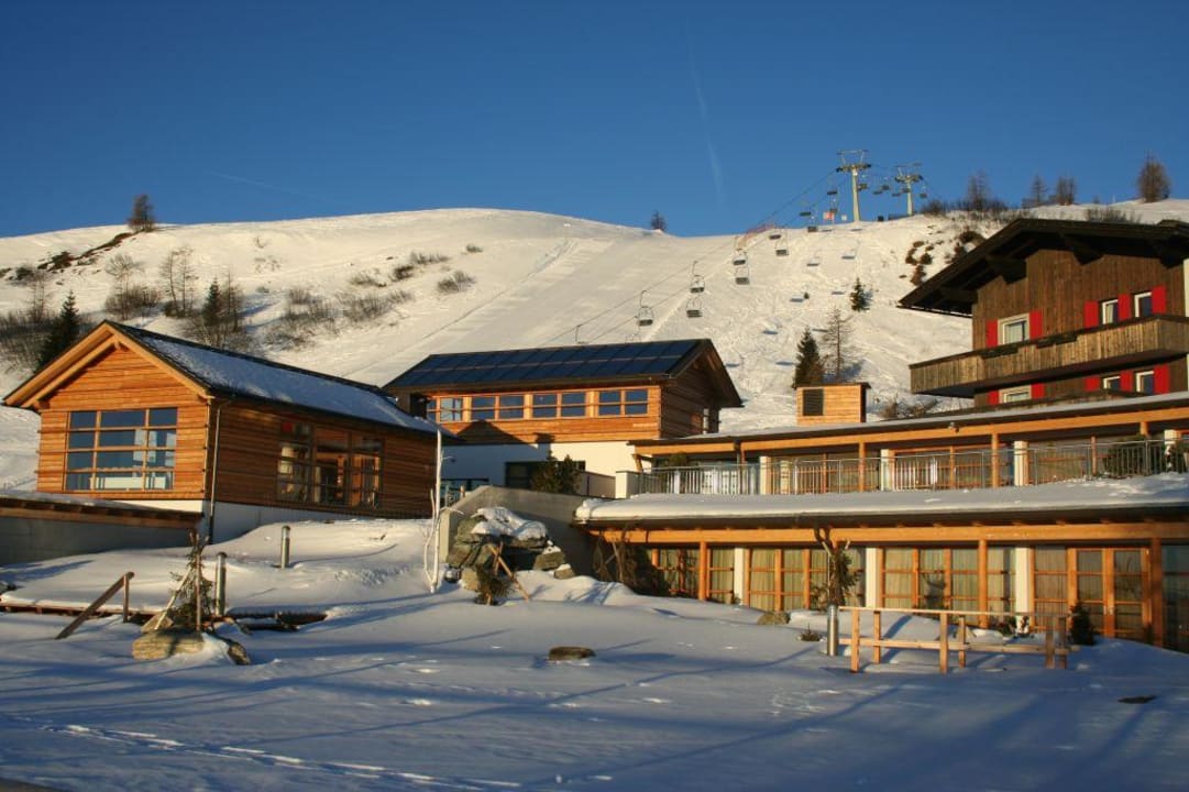 Blick auf's Hotel Mountain Resort Feuerberg