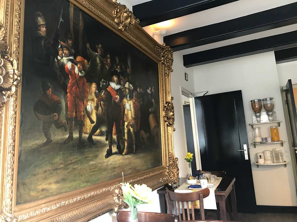 Frühstücksraum Hotel Prinsenhof Amsterdam