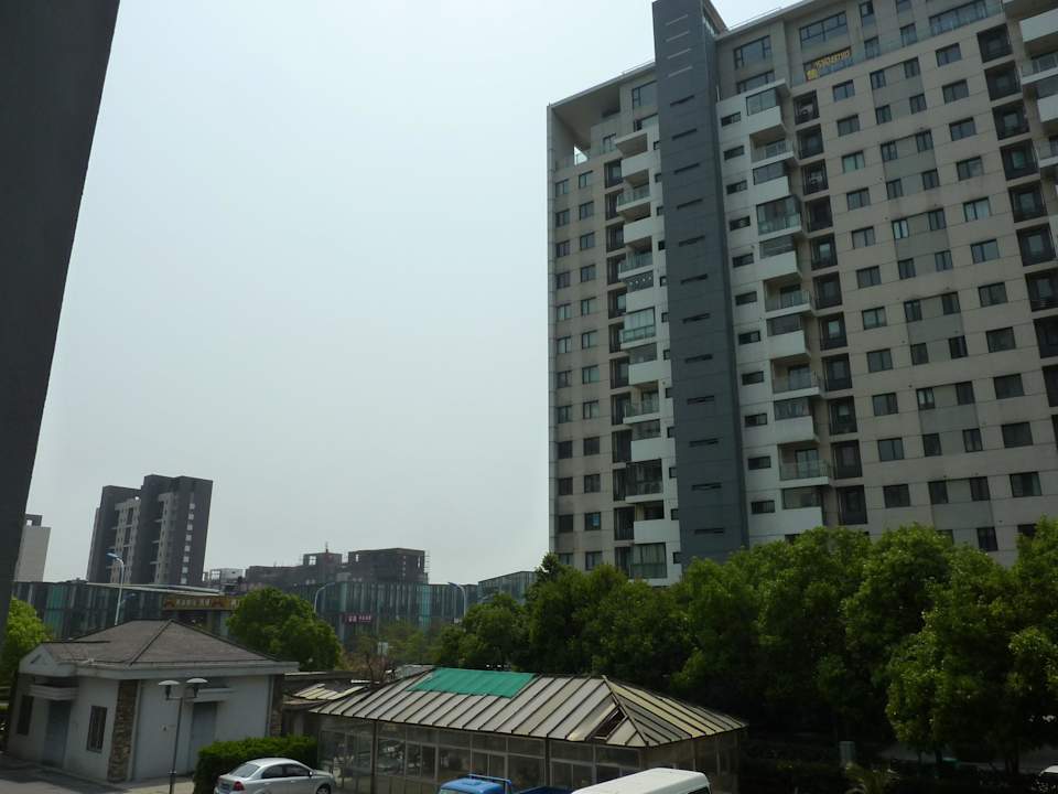 Ausblick aus einem der Zimmer Hotel Chateau Regency