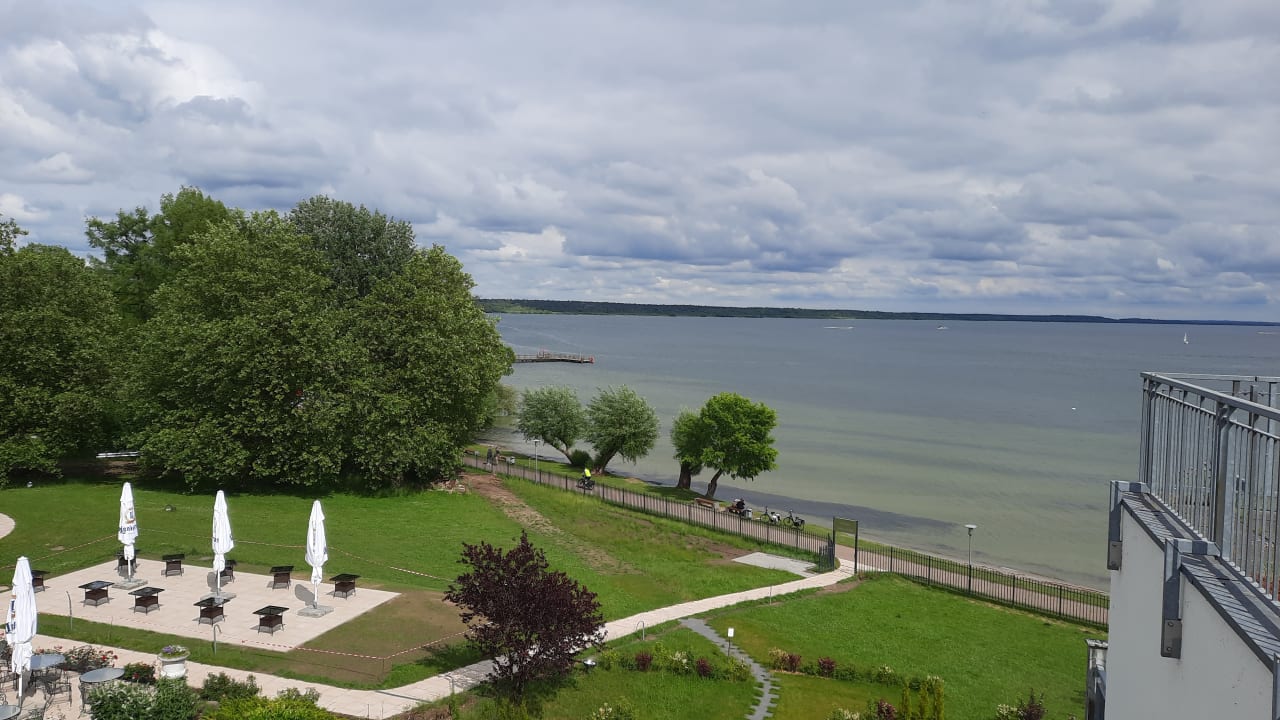 Ausblick Seehotel Schloss Klink