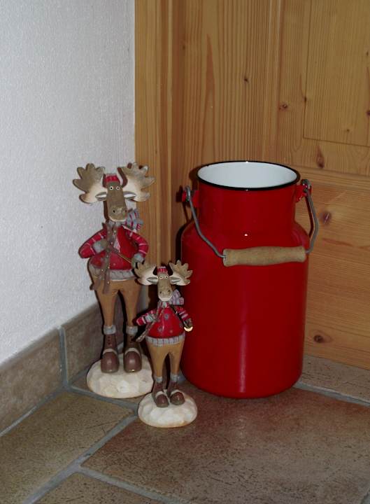 Liebevolle Deko im Flur Pension Haus Marianne