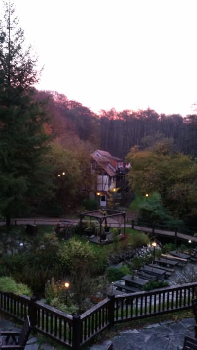Ausblick vom Zimmer im Haupthaus Hotel Boltenmühle