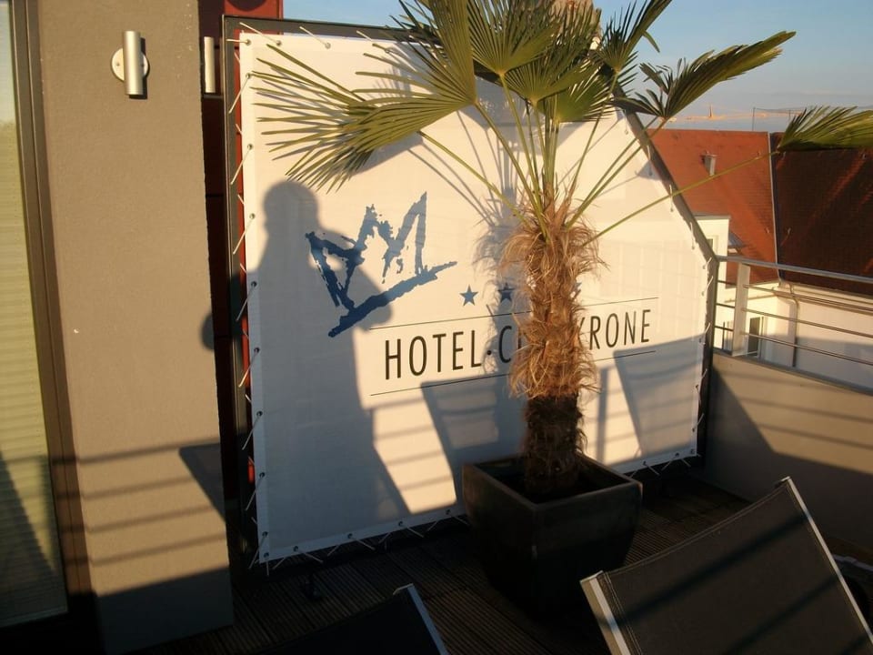 Dachterrasse Hotel City Krone