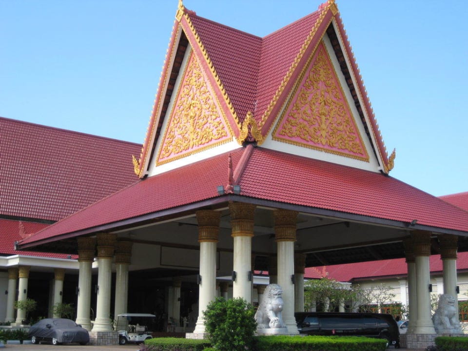 Eingangsbereich Hotel Sokha Beach Resort & Spa