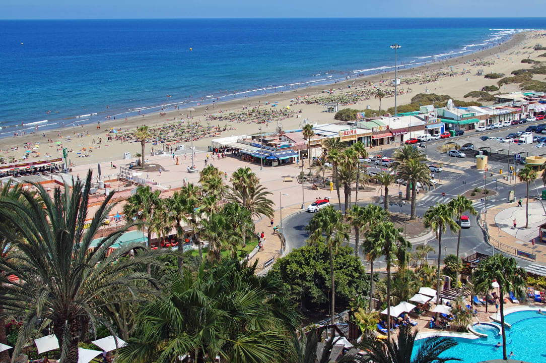 Aussicht vom Balkon Corallium Dunamar by Lopesan Hotels Aussicht vom Balkon Corallium Dunamar by Lopesan Hotels