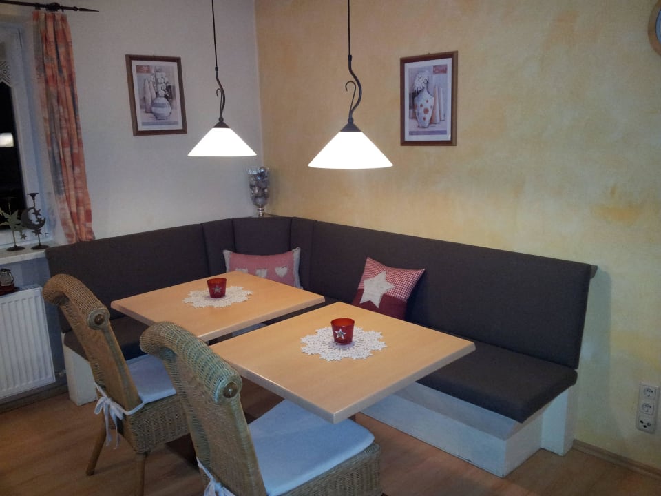 Unser Frühstücks-bzw. Aufenthaltsraum Gästehaus Romy