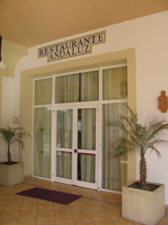 Eingang vom Andaluz-Restaurant Hotel Riu Chiclana