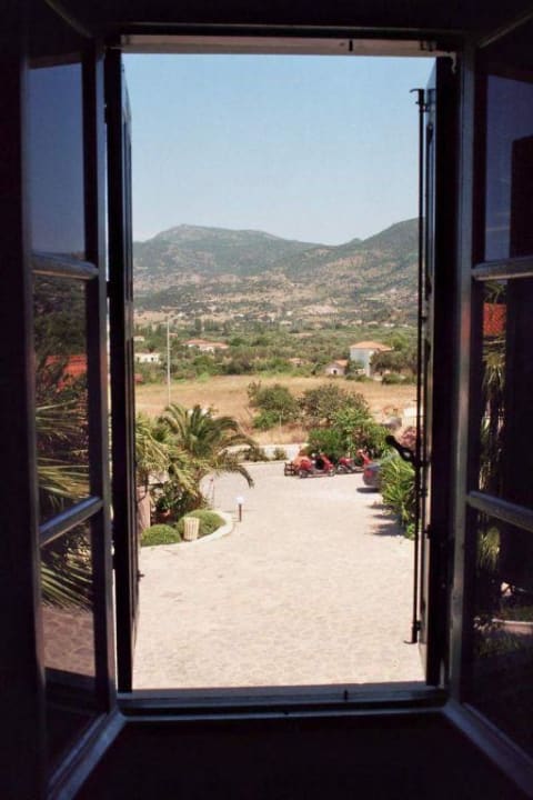 Aussicht aus unserem Zimmer im Hotel Alma Beach Hotel Alma Beach