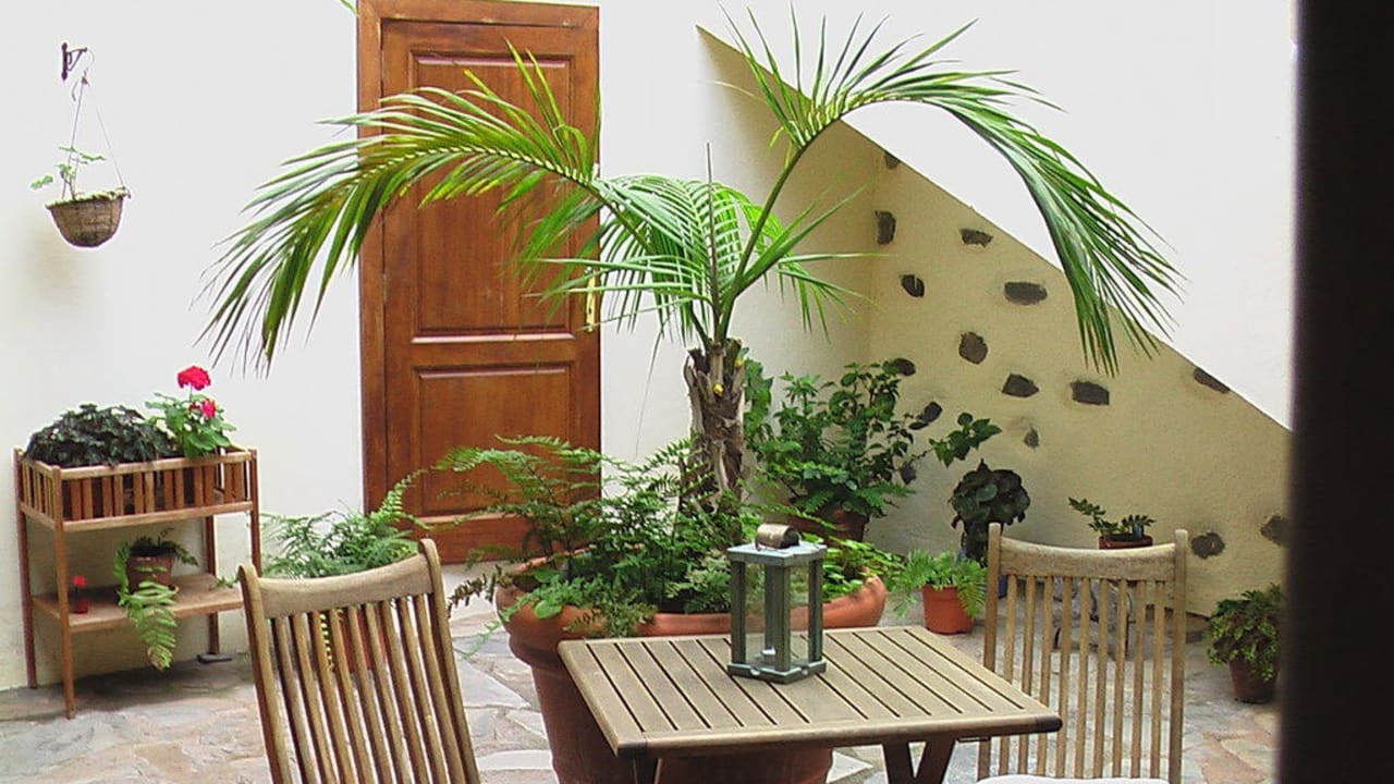 Patio Casa Rural Los Helechos Apartments