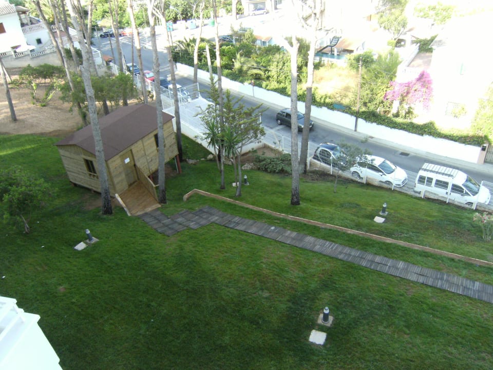 Anlage vor dem Hotel allsun Hotel Paguera Park