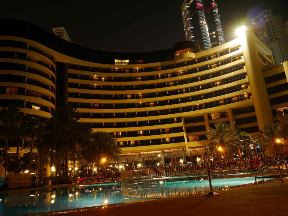 Hotel rückseitig Le Royal Méridien Beach Resort & Spa Dubai