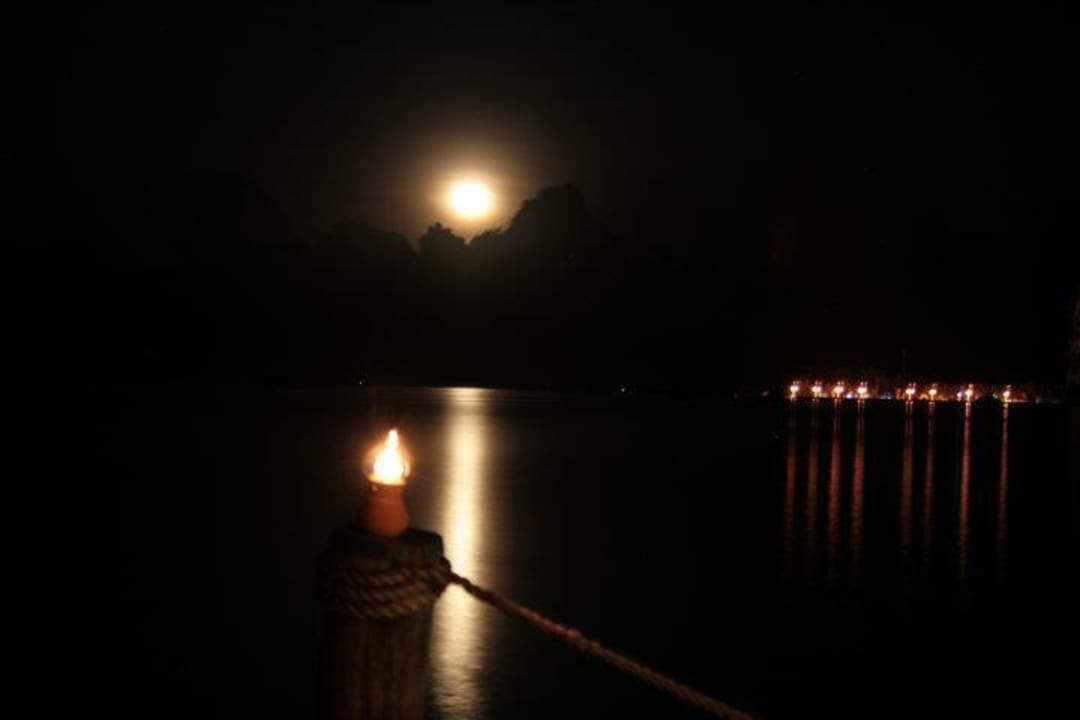 Essen am Steg Kuramathi Maldives