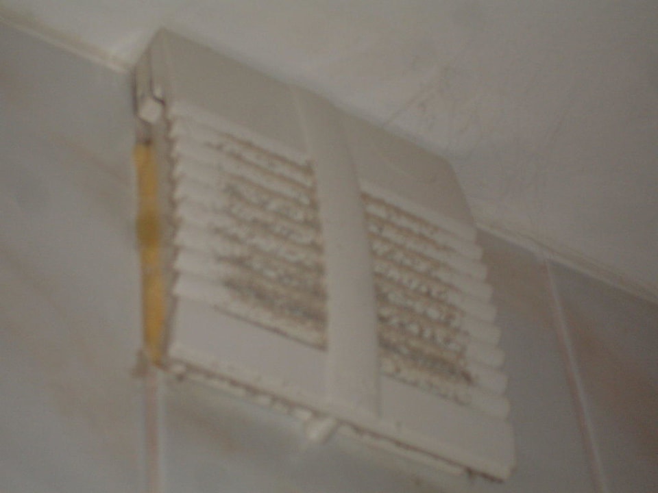 Der Lüfter im Bad Ferienhotel Forelle