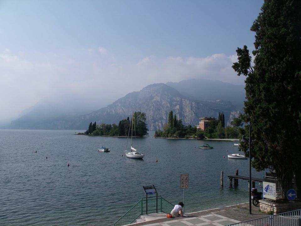 Blick vom Balkon Ambienthotel Spiaggia