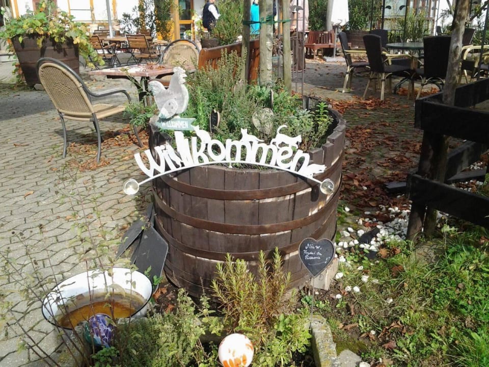 Im Garten, einfach schick Ferienhof Hardthöhe