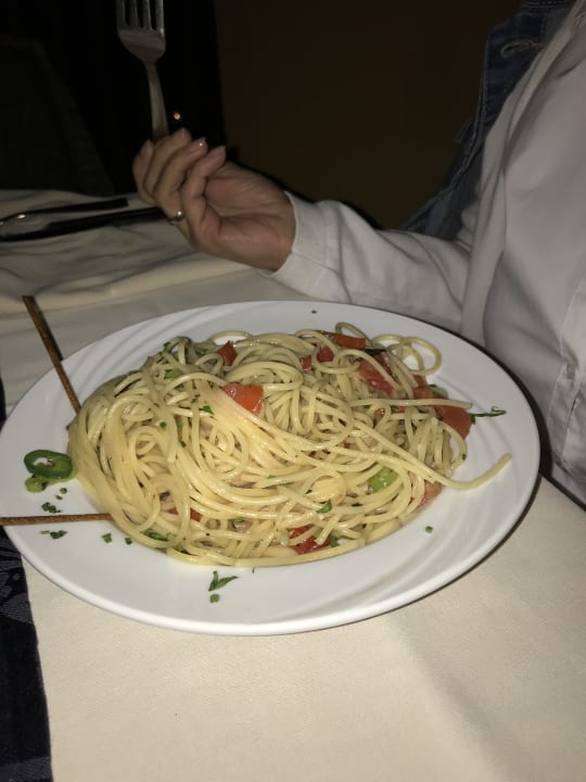 Abendessen beim Italiener Grand Waterworld Makadi & Family Star Makadi