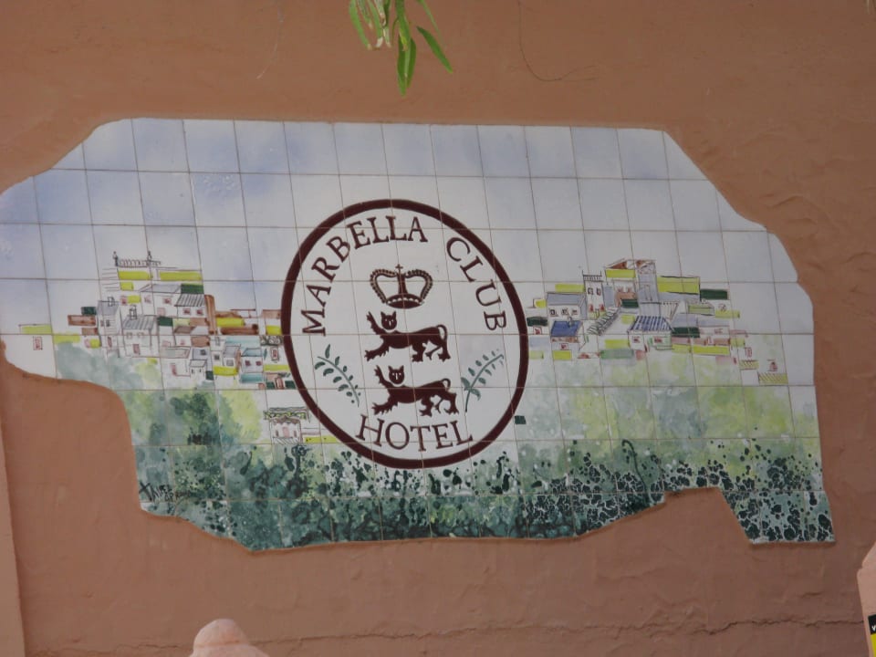 Kachel-Malerei Hotel Marbella Club
