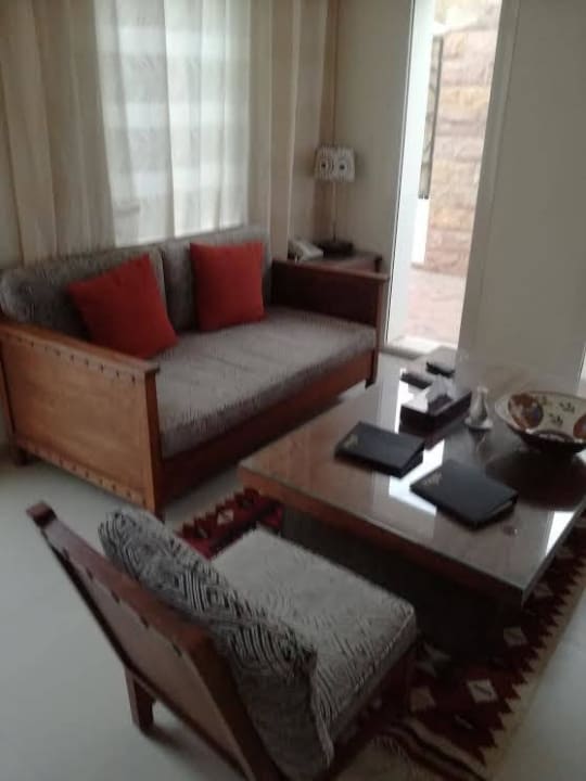 Wohnzimmer Fort Arabesque Resort, Spa & Villas