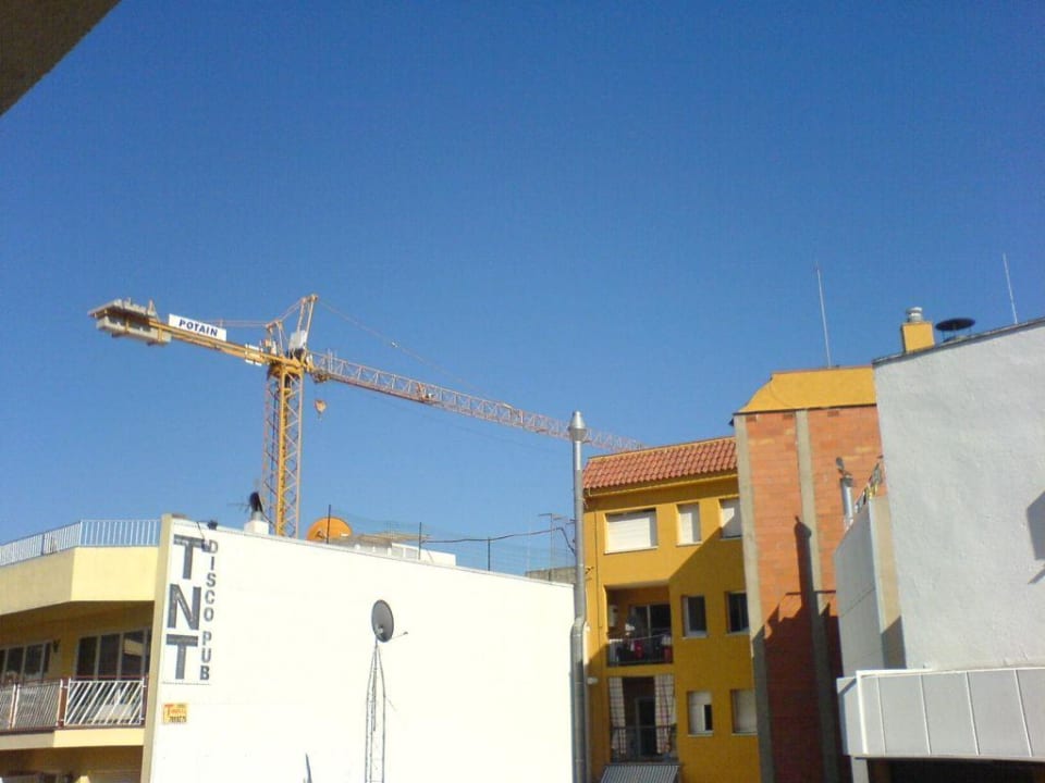 Ausblick vom Balkon 3 Hotel Alhambra