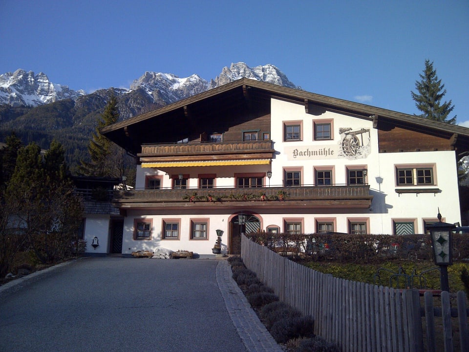 Strassenansicht Gasthof Bachmühle