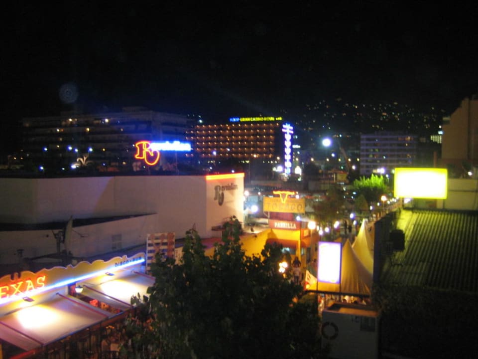 Aussblick vom Balkon Hotel Alhambra