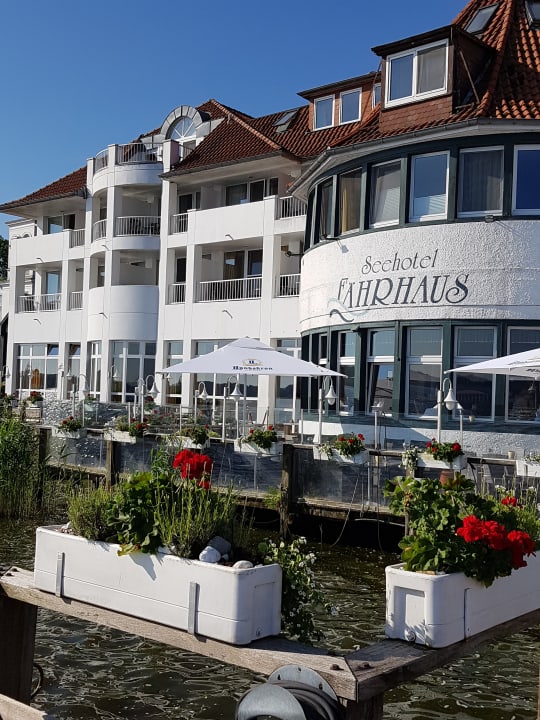 Vom Schiff aus Seehotel Fährhaus