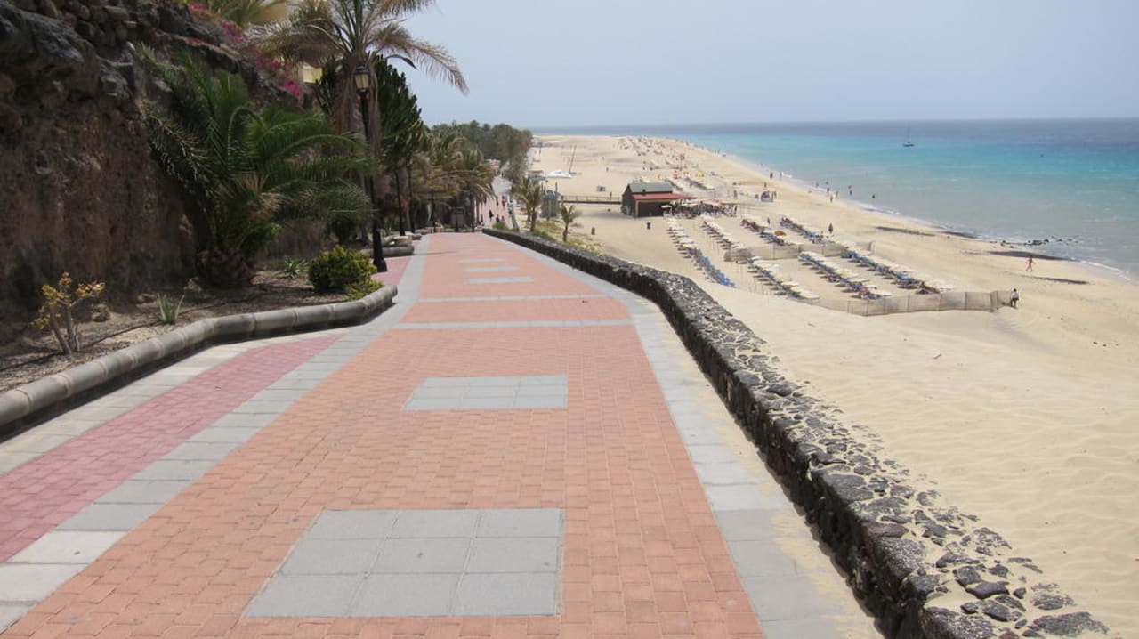 Promenade und Strand Hotel Riu Palace Jandia