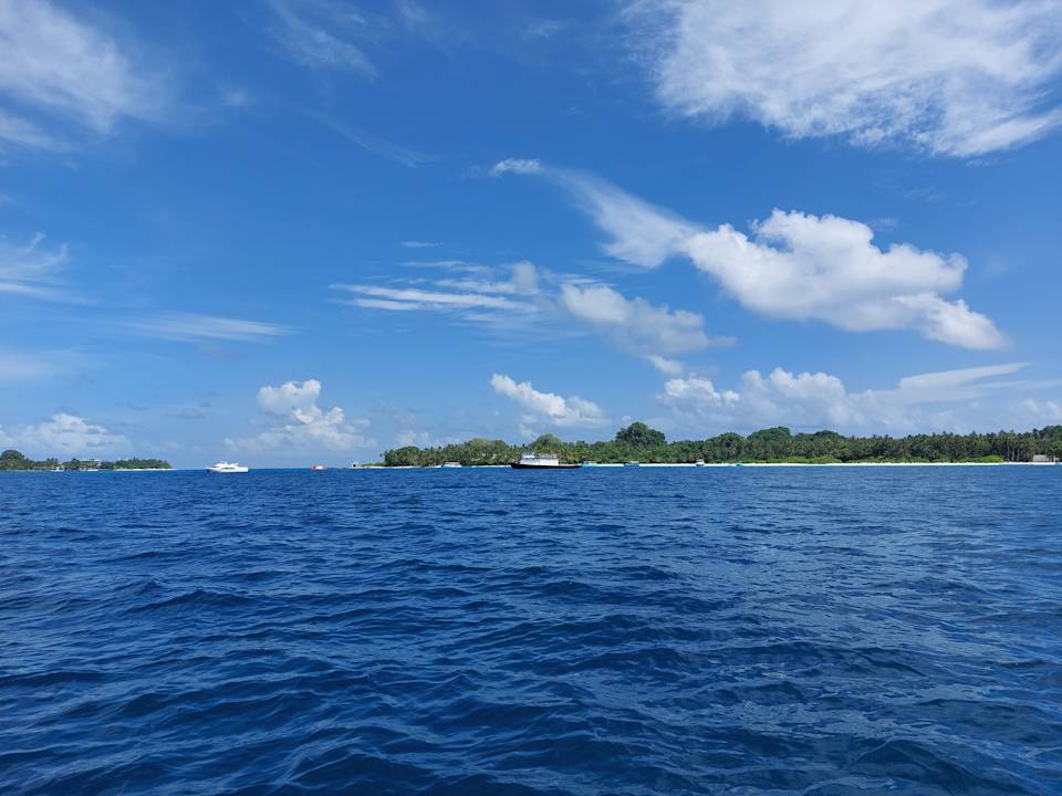 Ausblick Kuramathi Maldives