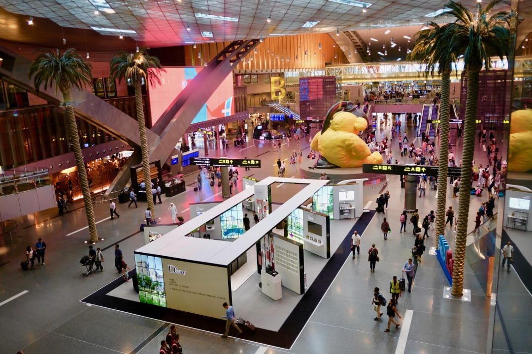 Ausblick Oryx Airport Hotel