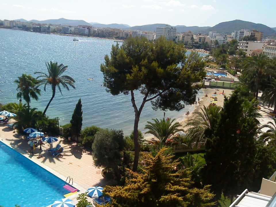 Ausblick in Richtung Playa de Bossa THB Los Molinos - Adults only