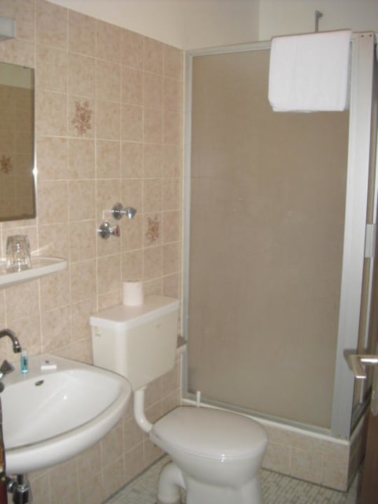 Dusche mit WC Hotel Feilen-Wolff