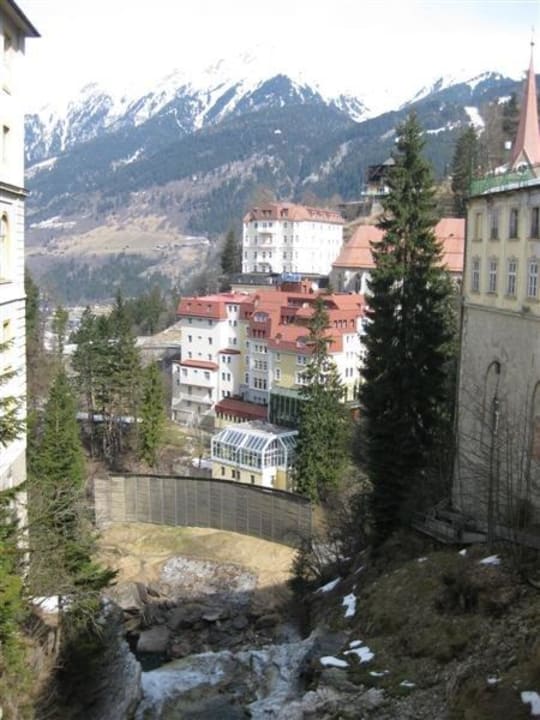 Ausblick zum Hotel Sanotel Bad Gastein