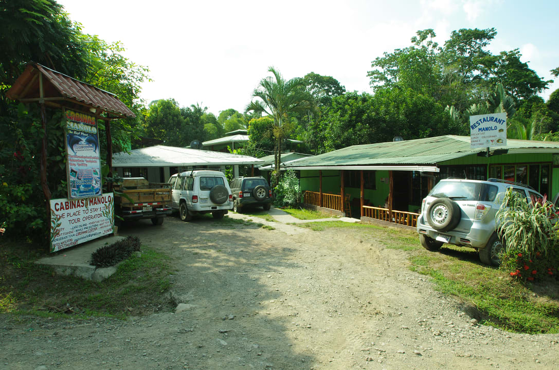Außenansicht Guesthouse Cabinas Manolo Drake Bay