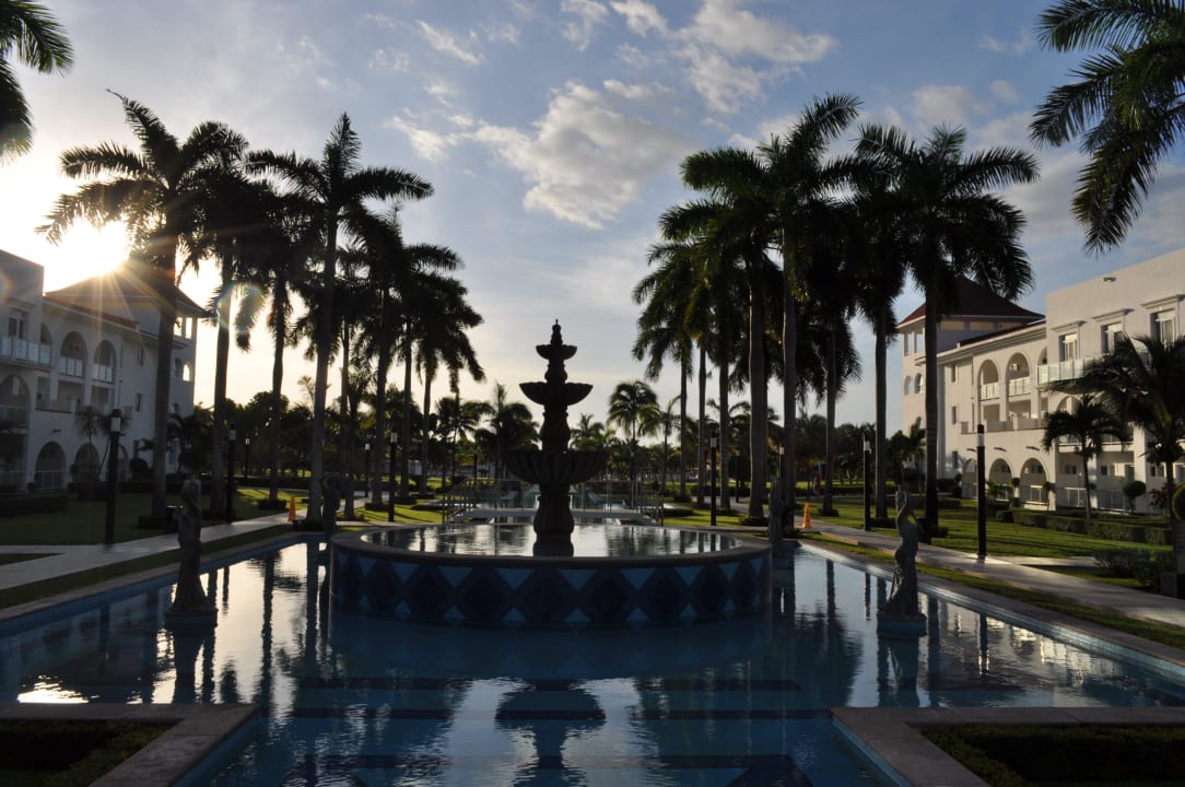 Innenhof Hotel Riu Palace Mexico
