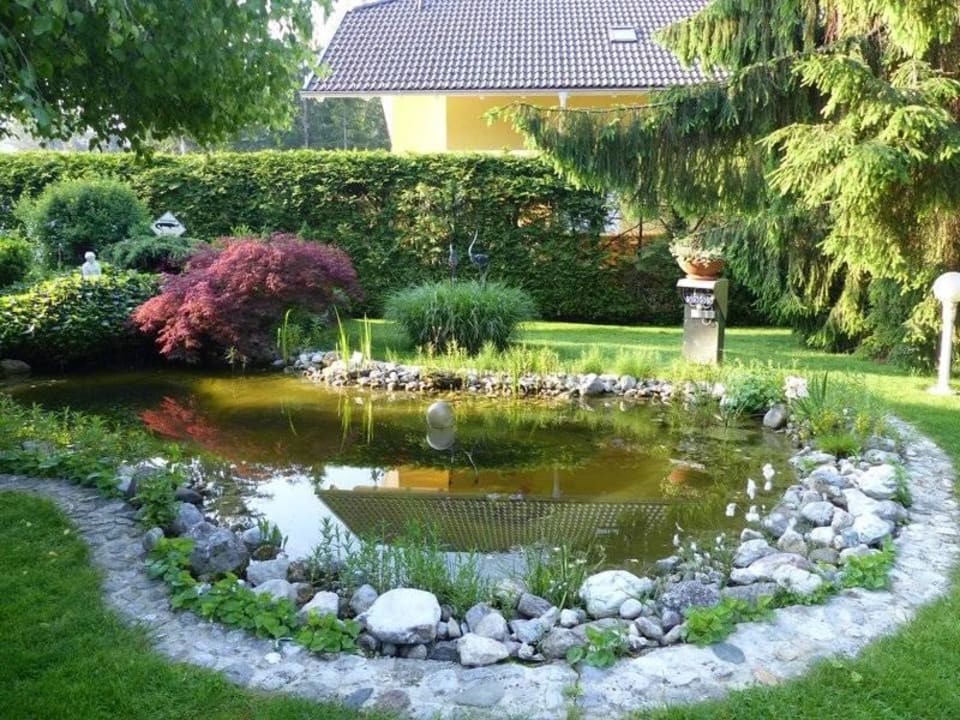 Goldfischteich Haus Madlein