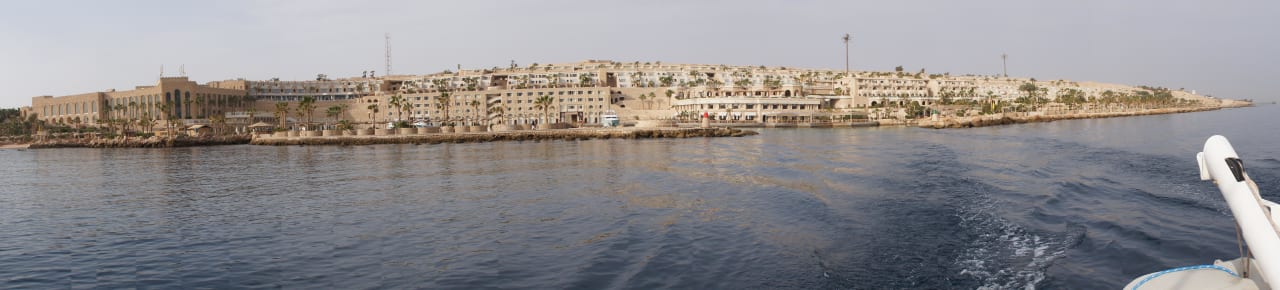 Hotelansicht vom Meer aus Pickalbatros Citadel Resort