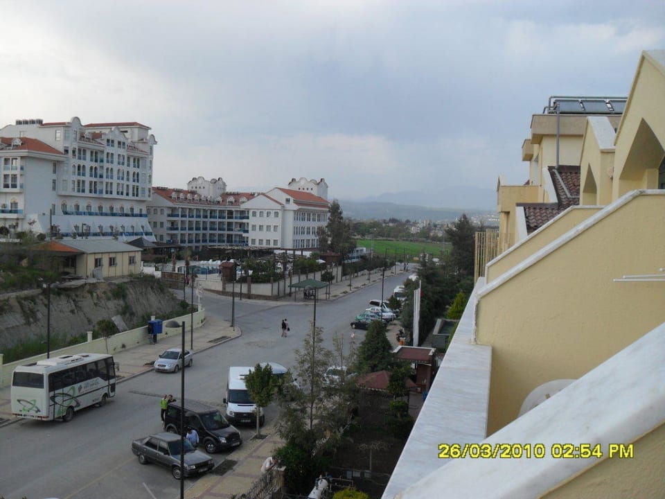 Ausblick vom Balkon Grand Seker Hotel